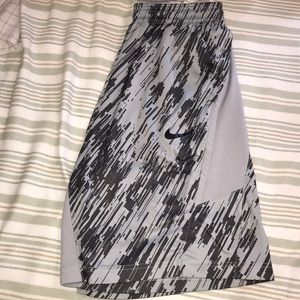 Nike gray gym shorts